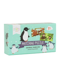 Matching puzzel: Dierenfamilies