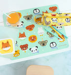 Placemat: Dierenvriendjes