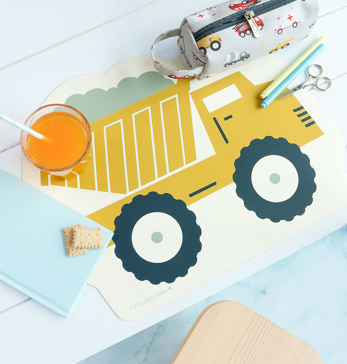 Placemat: Kiepwagen