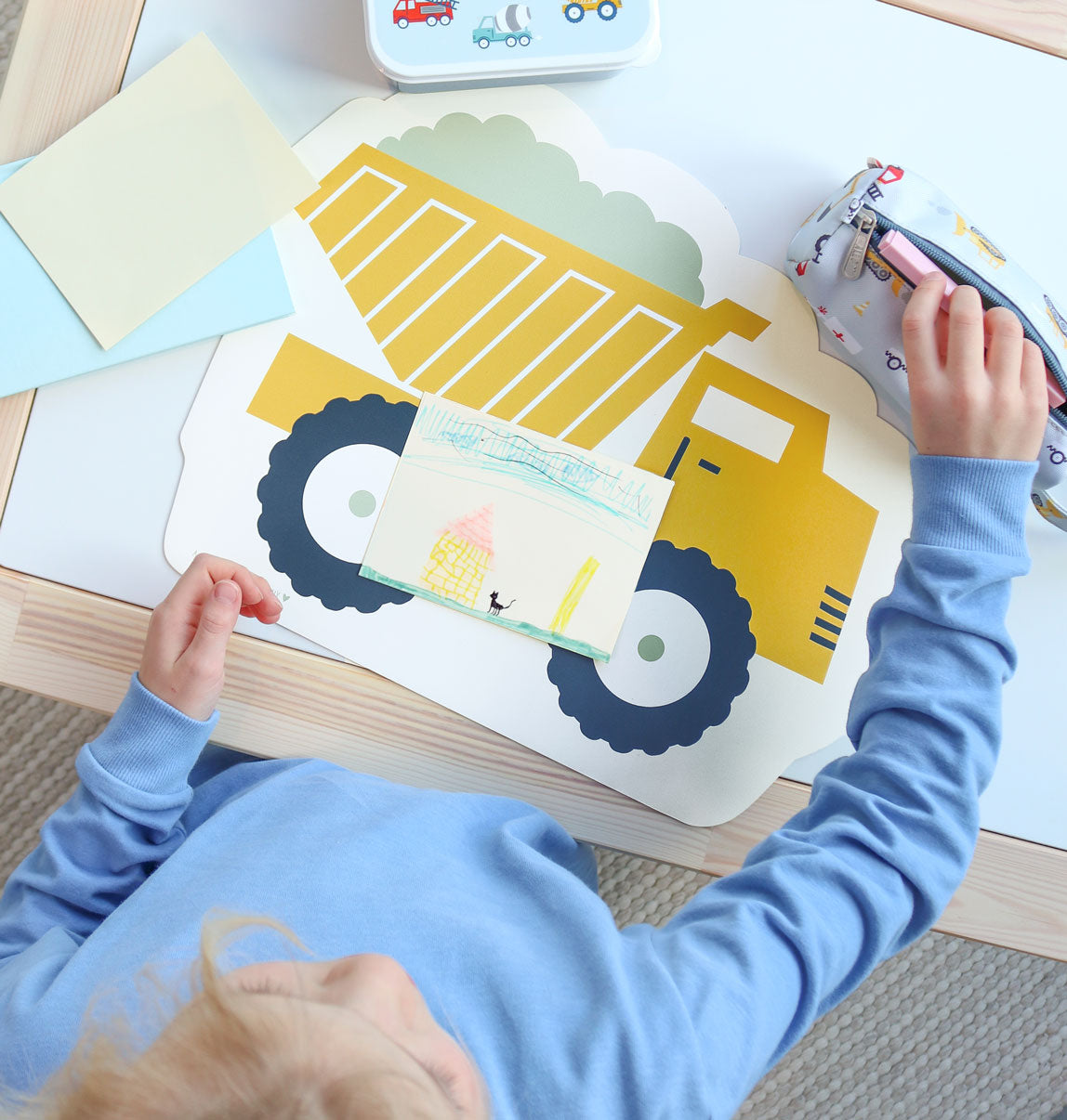 Placemat: Kiepwagen