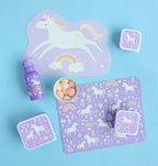 Placemat: Jumping unicorn