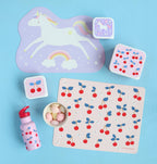 Placemat: Jumping unicorn