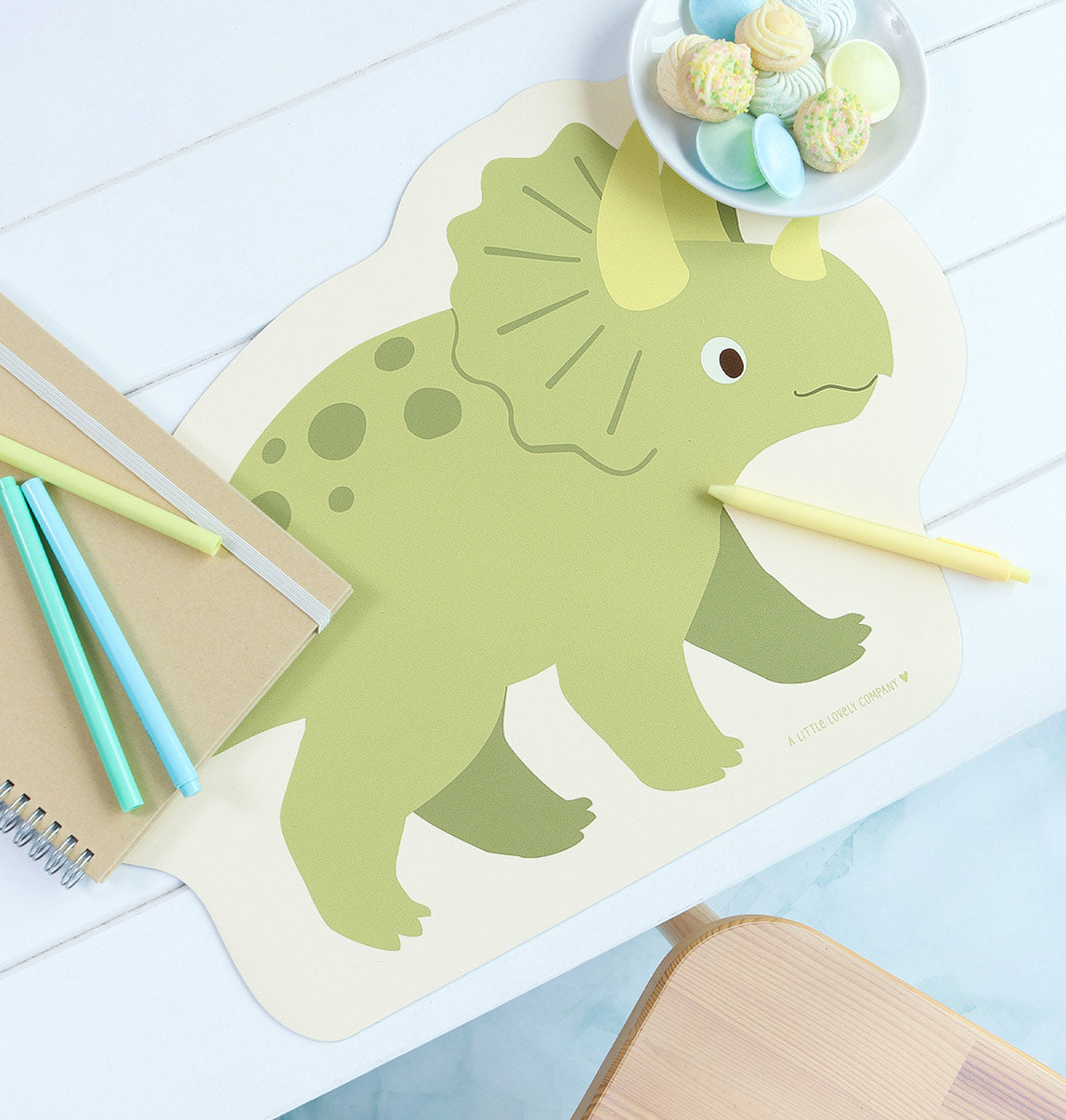 Placemat: Kleine dinosaurus