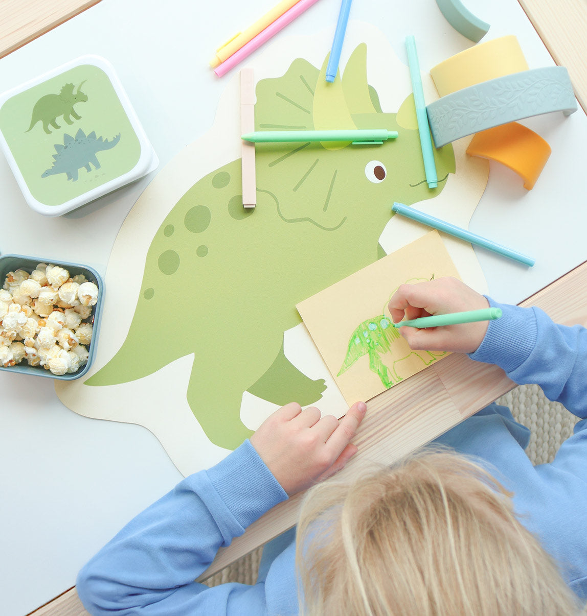 Placemat: Kleine dinosaurus