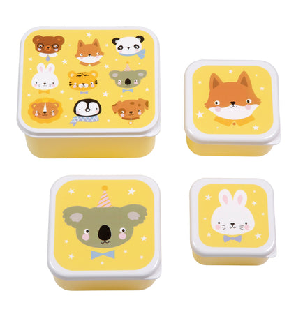 Lunch & snack box set: Dierenvriendjes