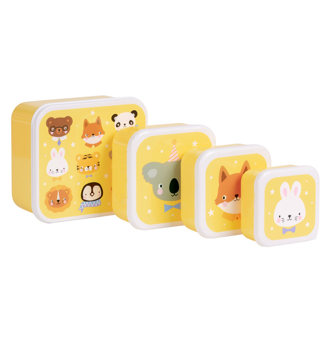 Lunch & snack box set: Dierenvriendjes
