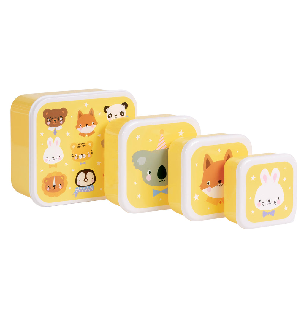 Lunch & snack box set: Dierenvriendjes