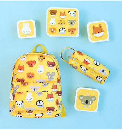 Lunch & snack box set: Dierenvriendjes