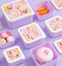 Lunch & snack box set: Bloementuin