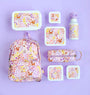 Lunch & snack box set: Bloementuin