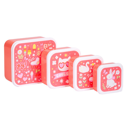 Lunch & snack box set: Fun