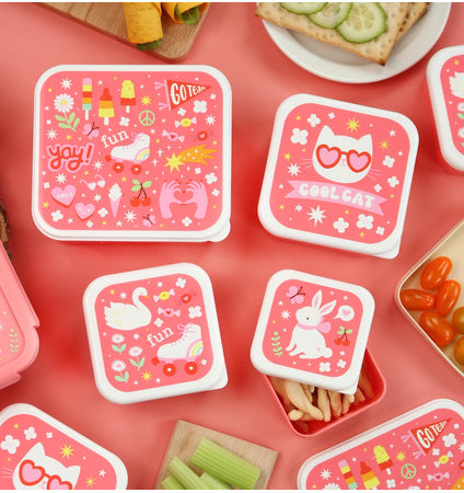 Lunch & snack box set: Fun