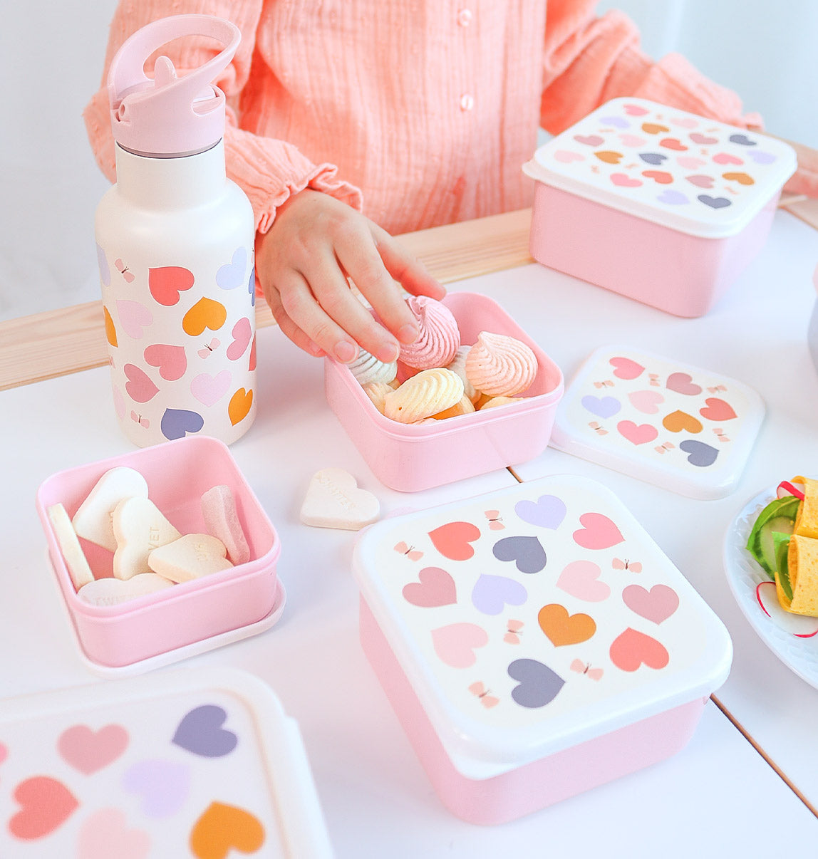 Lunch & snack box set: Hartjes