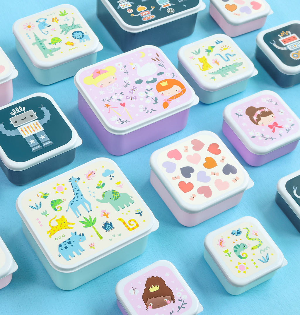 Lunch & snack box set: Jungle