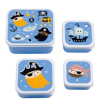 Lunch & snack box set: Piraten