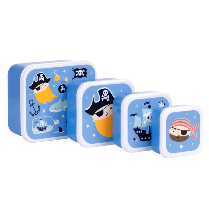 Lunch & snack box set: Piraten