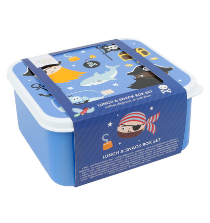 Lunch & snack box set: Piraten