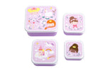 Lunch & snack box set: Prinsessen