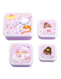 Lunch & snack box set: Prinsessen