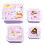 Lunch & snack box set: Prinsessen