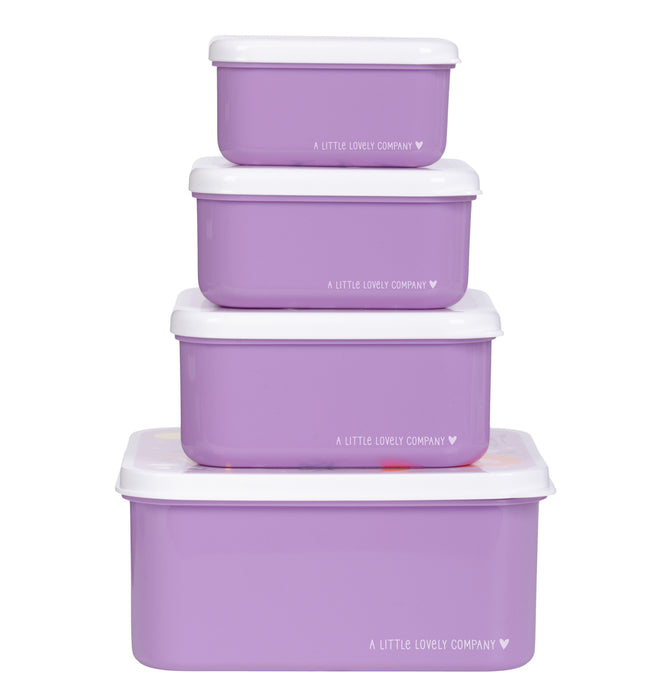 Lunch & snack box set: Prinsessen