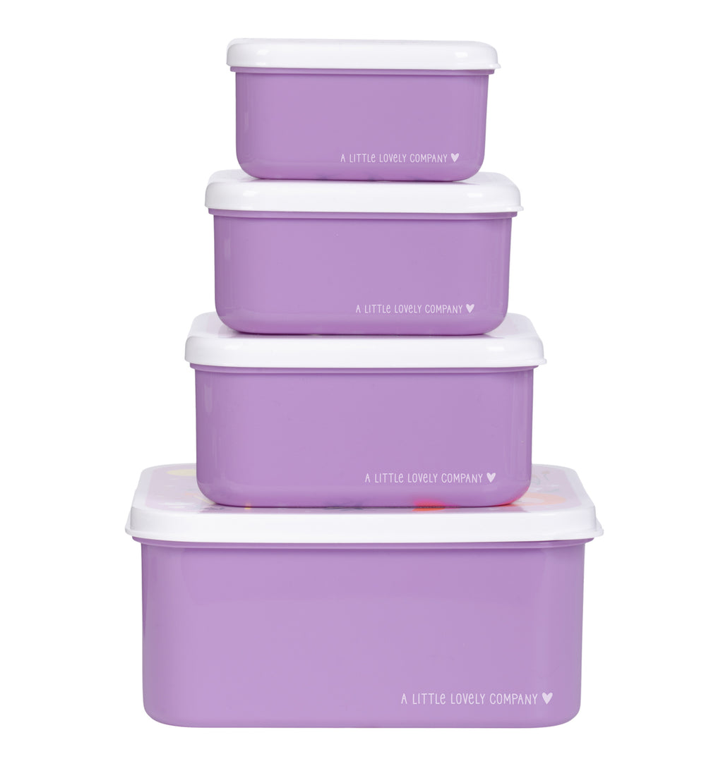 Lunch & snack box set: Prinsessen