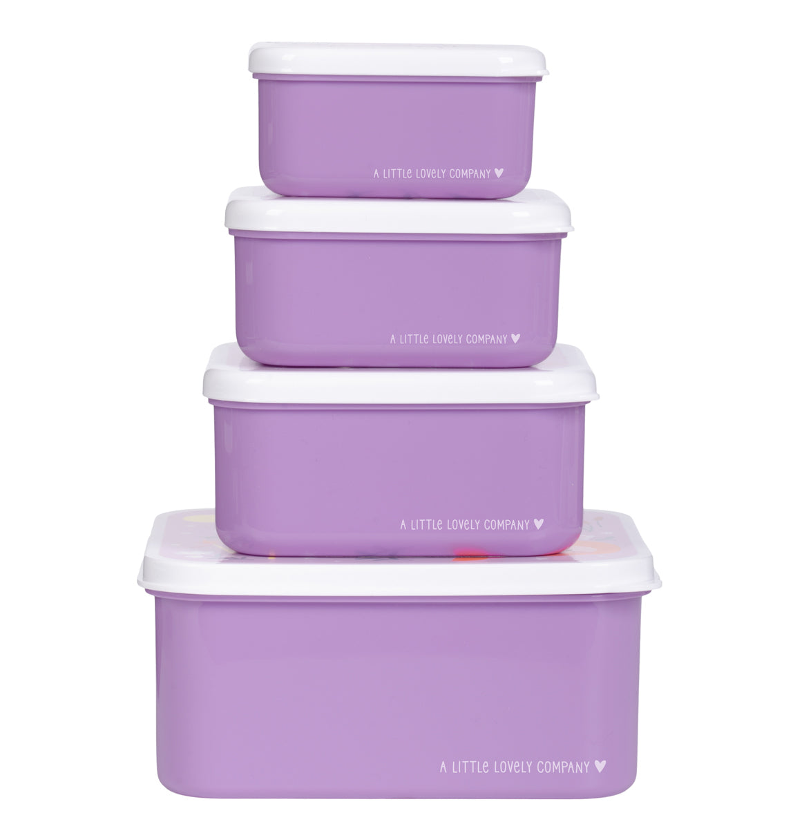 Lunch & snack box set: Prinsessen