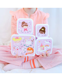Lunch & snack box set: Prinsessen
