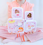 Lunch & snack box set: Prinsessen
