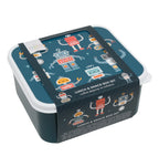 Lunch & snack box set: Robots