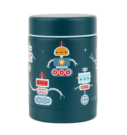 Geïsoleerde RVS voedselpot: Robots