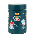 Geïsoleerde RVS voedselpot: Robots