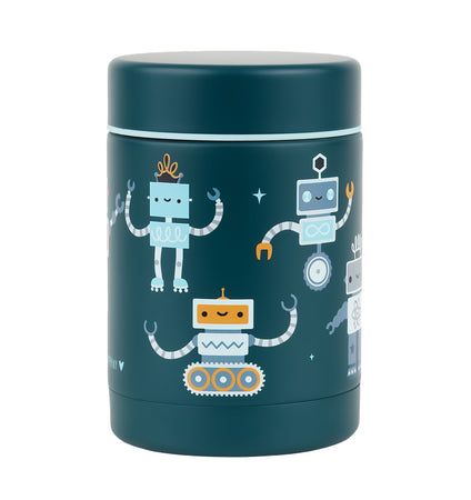 Geïsoleerde RVS voedselpot: Robots