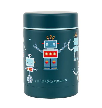 Geïsoleerde RVS voedselpot: Robots