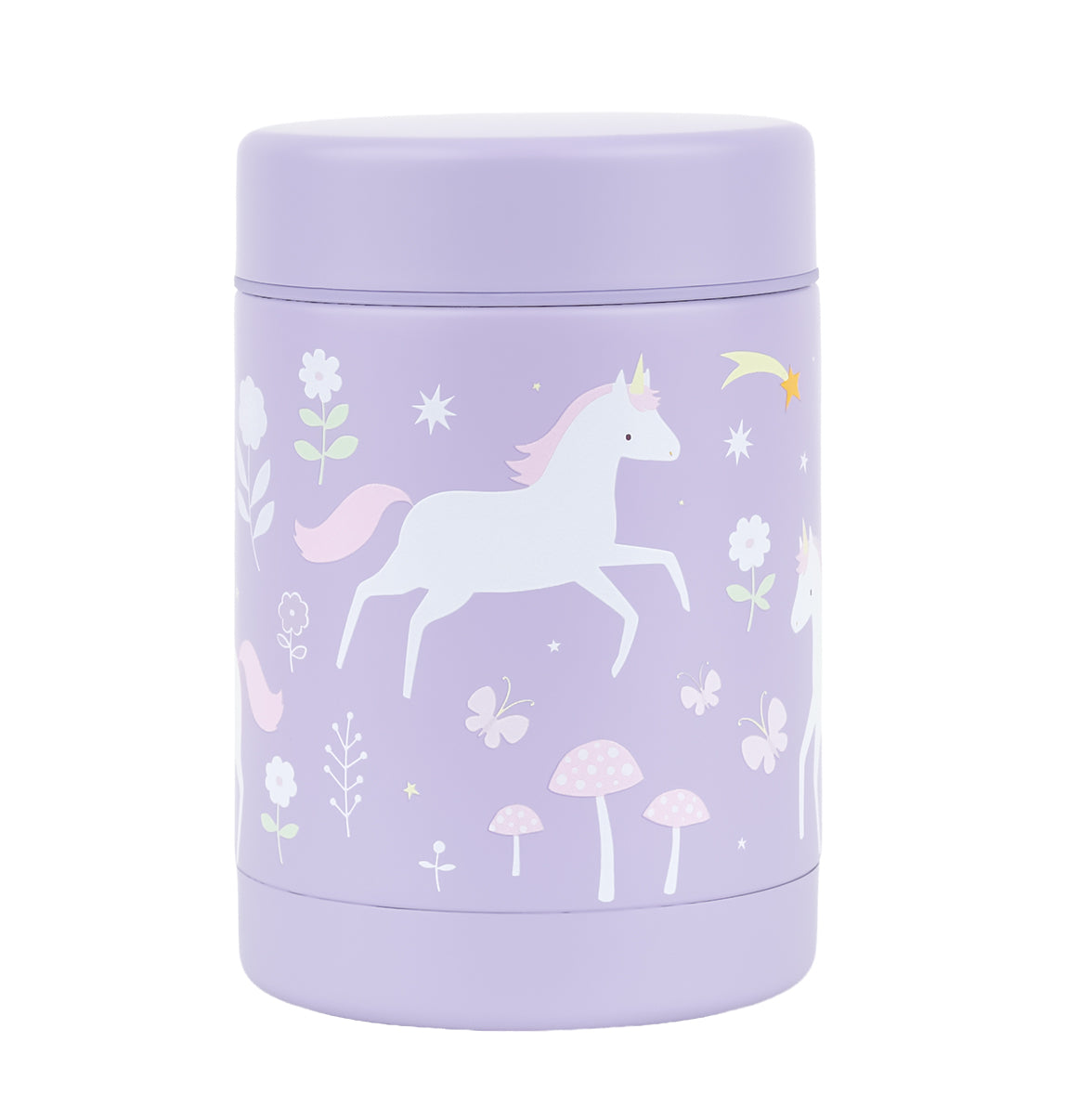 Geïsoleerde RVS voedselpot: Unicorn dreams