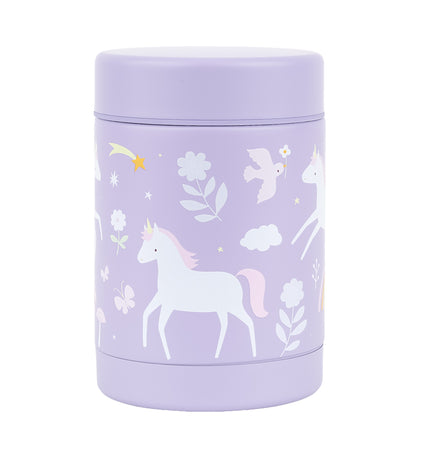 Geïsoleerde RVS voedselpot: Unicorn dreams