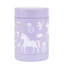 Geïsoleerde RVS voedselpot: Unicorn dreams