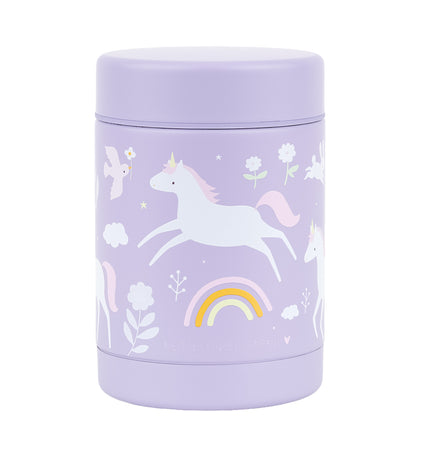Geïsoleerde RVS voedselpot: Unicorn dreams
