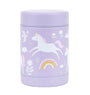 Geïsoleerde RVS voedselpot: Unicorn dreams