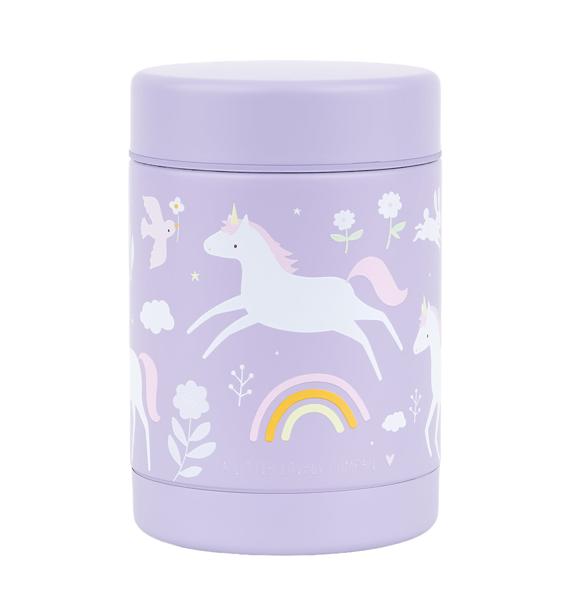 Geïsoleerde RVS voedselpot: Unicorn dreams