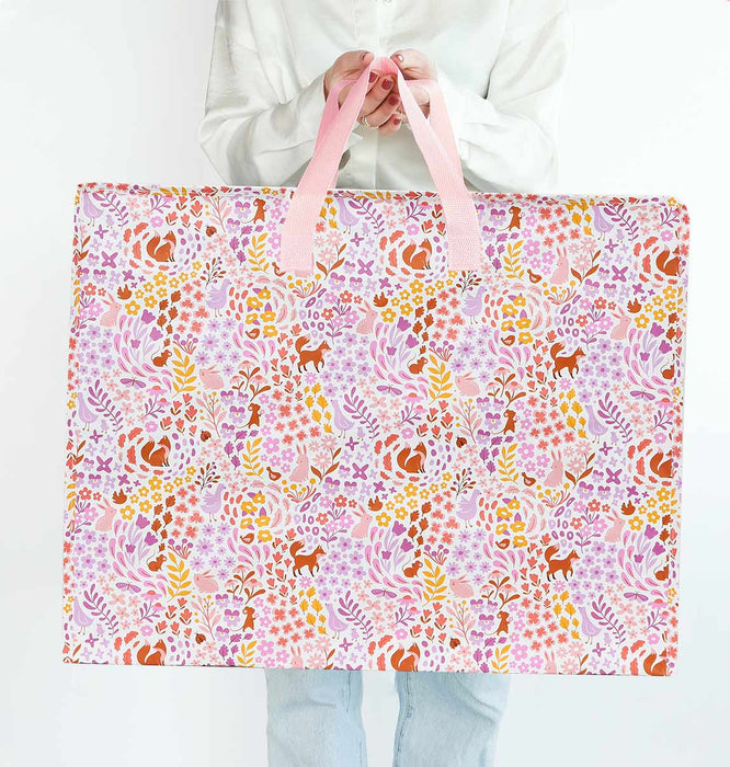 XL Opbergtas: Bloementuin