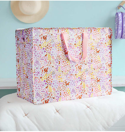 XL Opbergtas: Bloementuin
