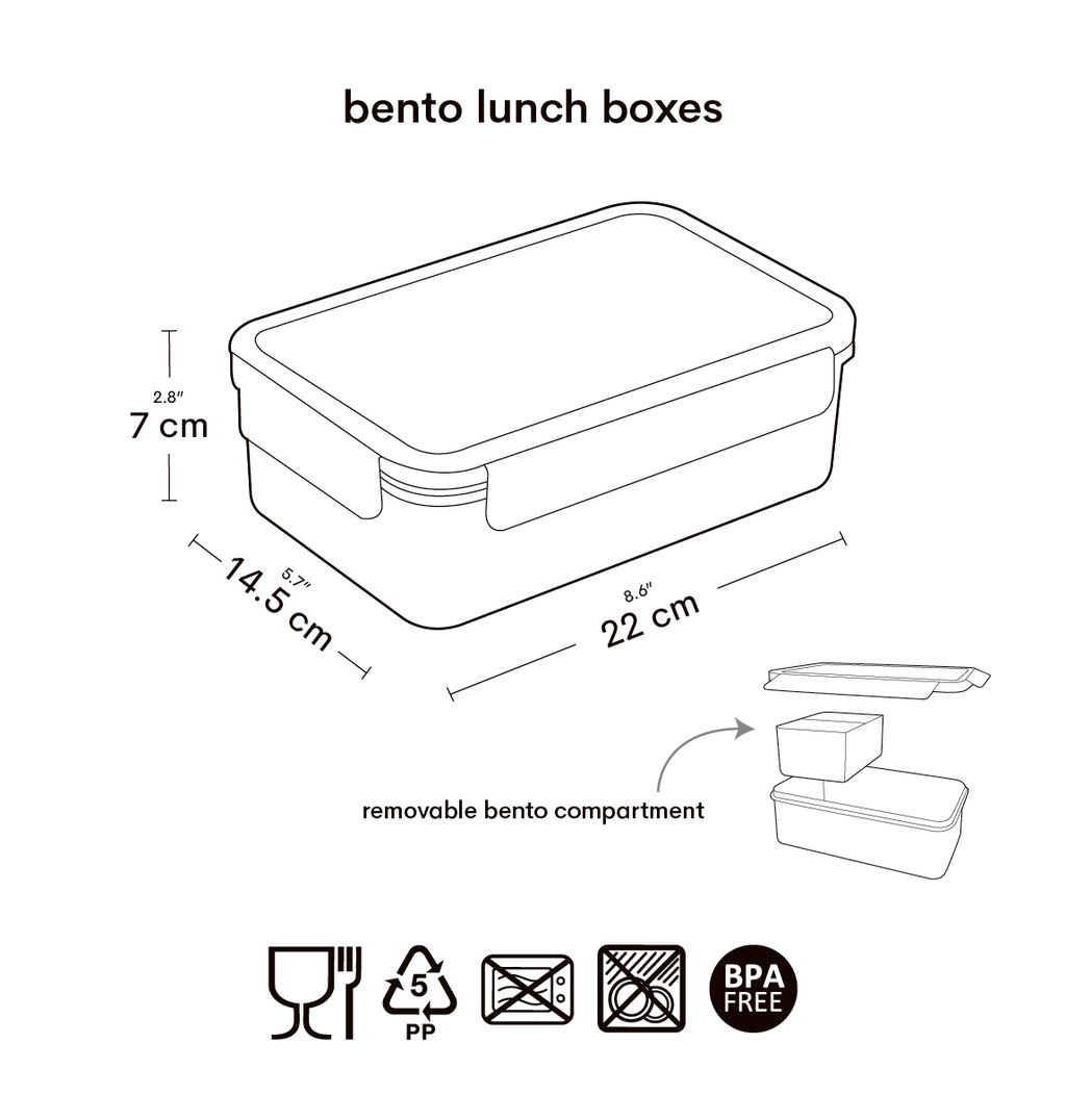Bento lunch box: Joy