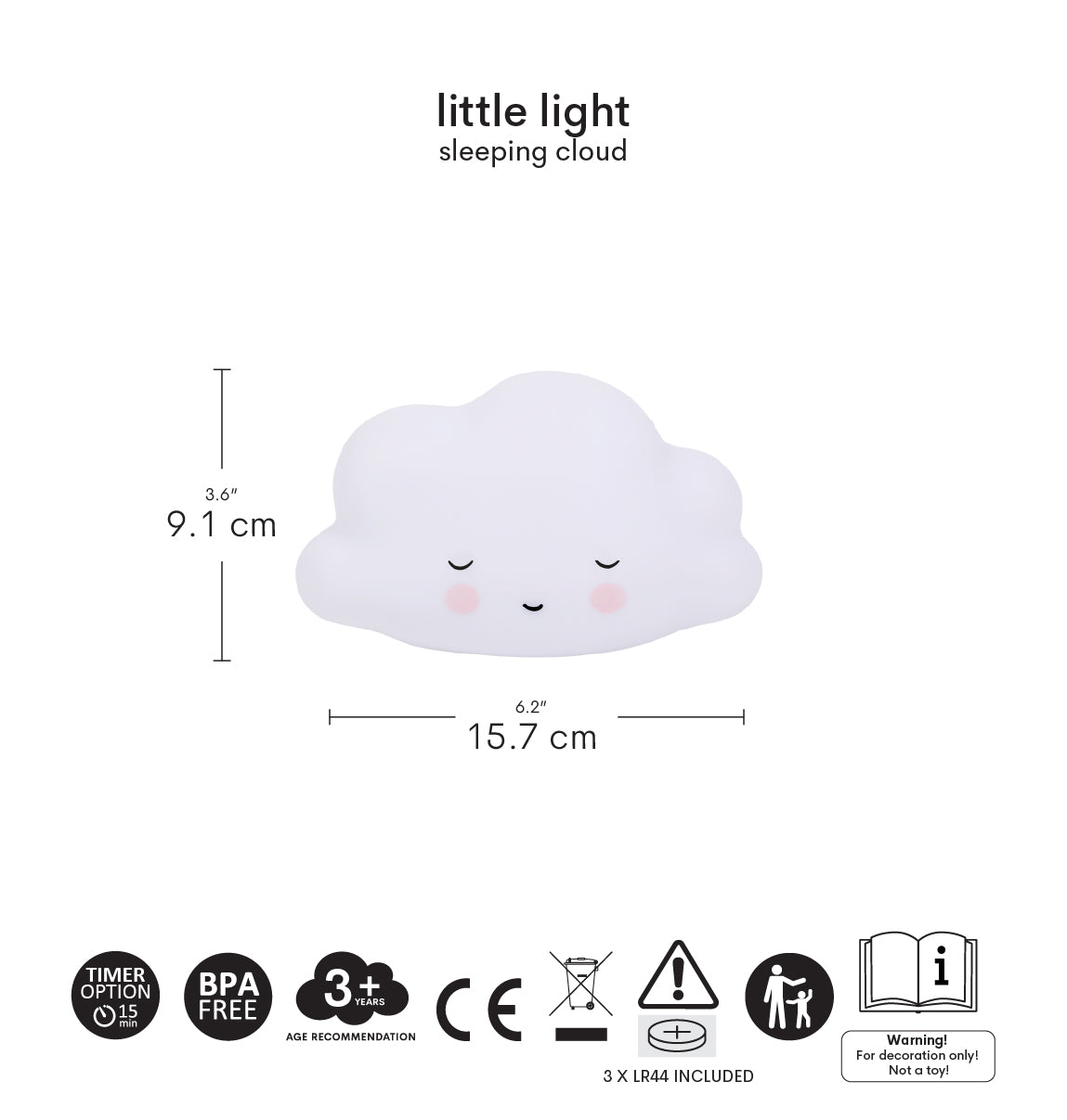 Little light: Slapende wolk