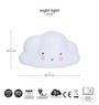 Nachtlamp: Wolk