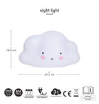 Nachtlamp: Wolk