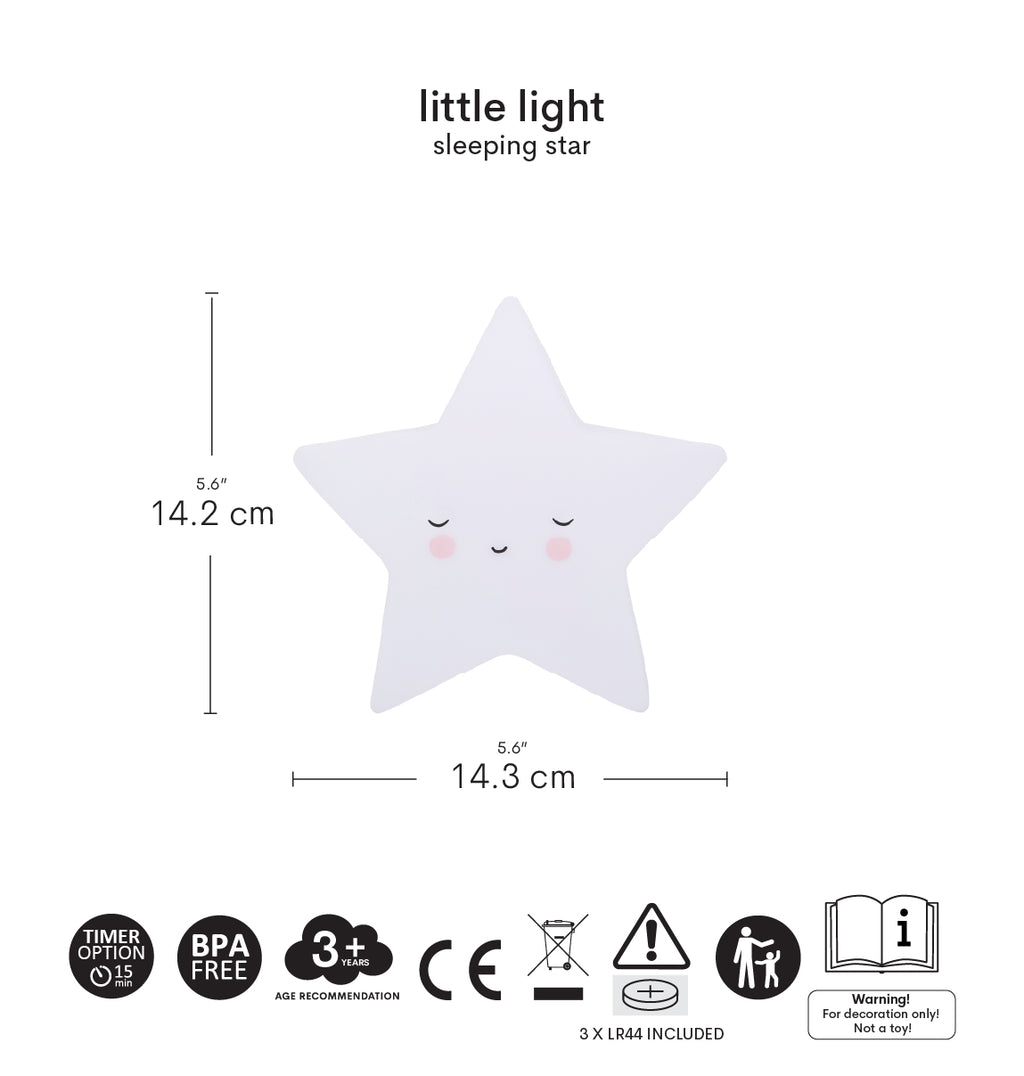 Little light: Slapende ster