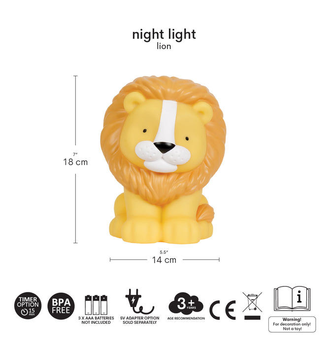 Nachtlamp: Leeuw
