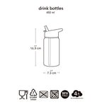 Drinkfles: Hartjes