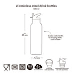 XL RVS drinkfles: Galaxy